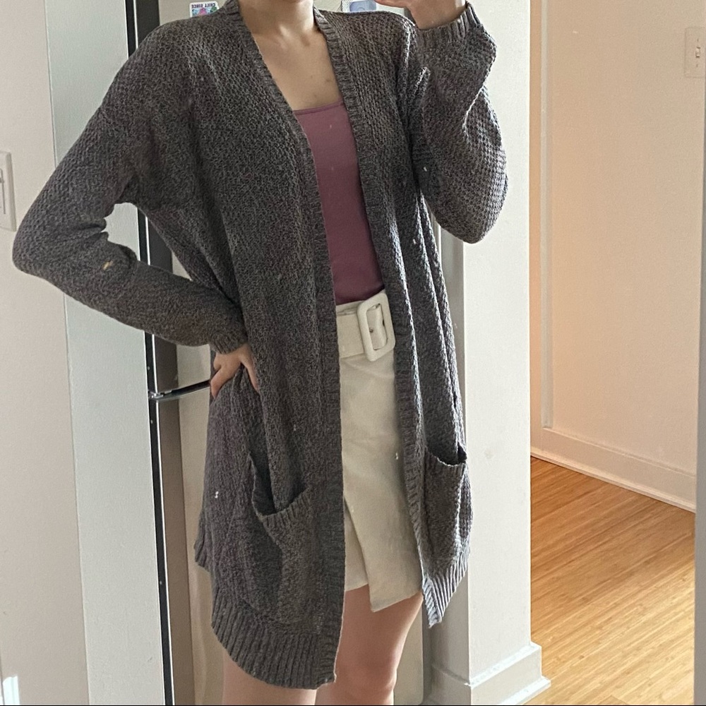 BDG grey cardigan